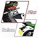 Xitomer Fender Eliminator Fit for 2025 Z400 Ninja 400 Tail Tidy Fit for NINJA250 2018-2024, Z250 2019-2024, NINJA400 2018-2025, Z400 2019-2025 License Plate Bracket For Stock/Aftermarket Turn Signals