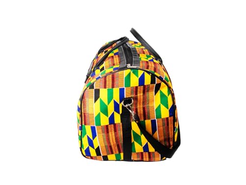 DC1 AFRICAN ETHNIC TRIBAL FABRIC TRAVELLING BAG YPR3
