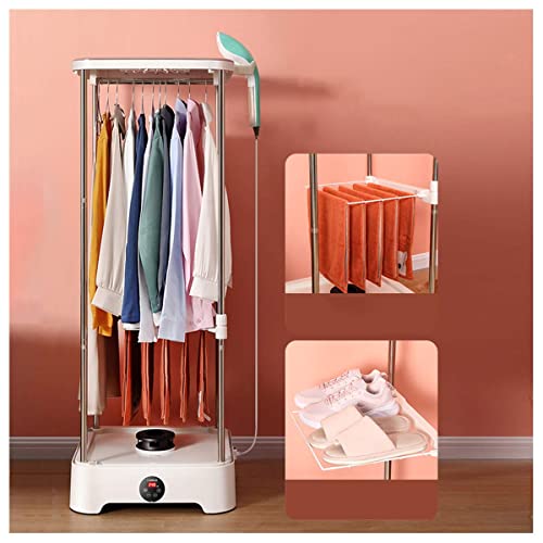 Kleding Droog- en strijkmachine, intelligente multifunctionele dubbellaagse droogrek wasgoed en sneldrogende thermostaat… - Image 5