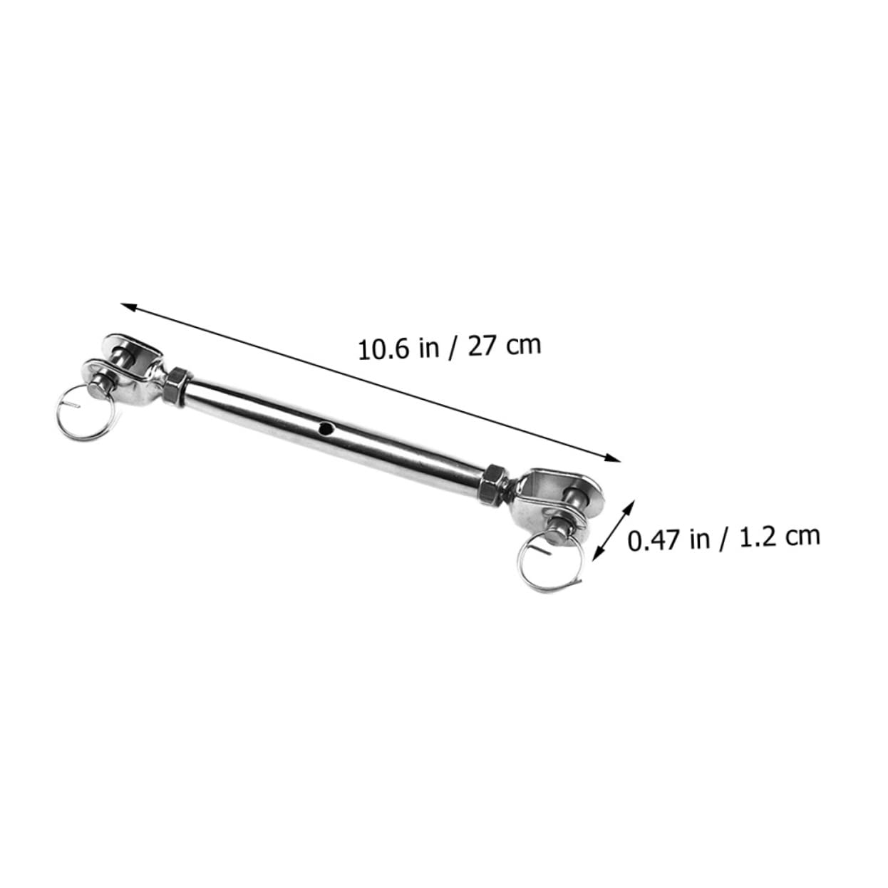 BESTYASH Tenditore Inossidabile con Corpo Chiuso per Filo Facile da Usare per Applicazioni e Industriali Accessorio per Tensioni su e Corde