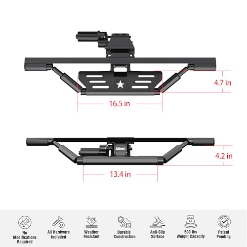 Estribo eléctrico APS iBot para puerta delantera Ram 1500-3500 miniatura 4