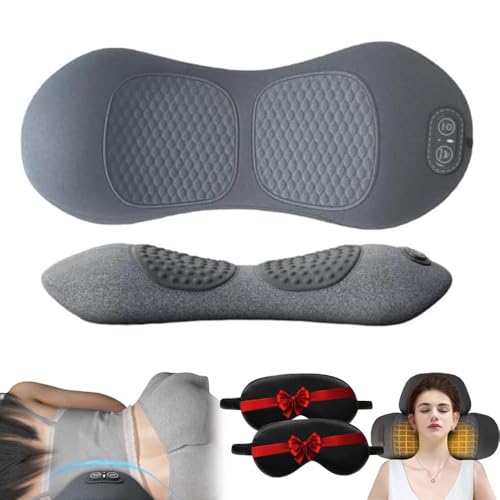 【3 in 1 Back Massager】This 3-in-1 back massager combines vibration massage, heat compress, and traction lifting. Designed for daily relaxation, it targets muscle tension, improves circulation, and eases back discomfort caused by sitting or standing for long periods.