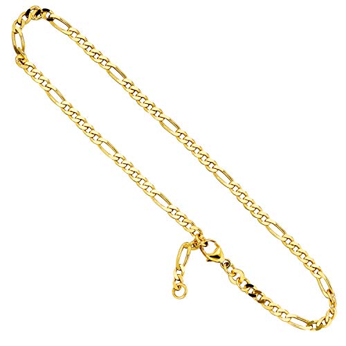 Preisvergleich Produktbild JOBO Damen-Fußkette aus 333 Gold 25 cm