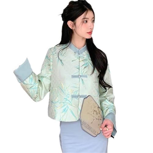 Chemise courte ample au style chinois veste GUOYUXIAO