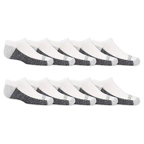 Image of Fruit of the Loom Boys' Zone Cushion No Show Socks (10 Pack)