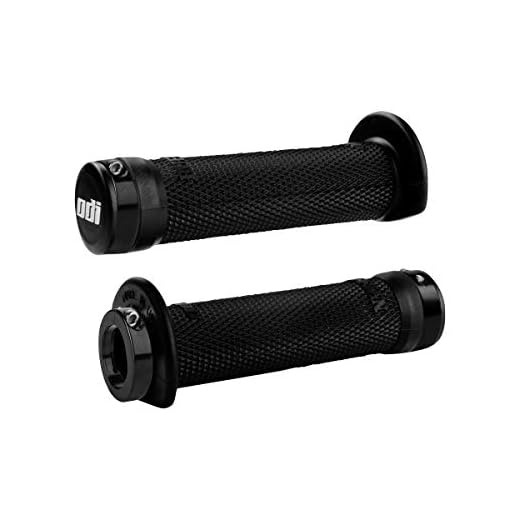 Odi Ruffian ATV Lock-On Grips - Thumb Throttle (130mm) (Black)