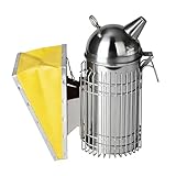 Domed Stainless Steel Bee Smoker with Shield 4x11