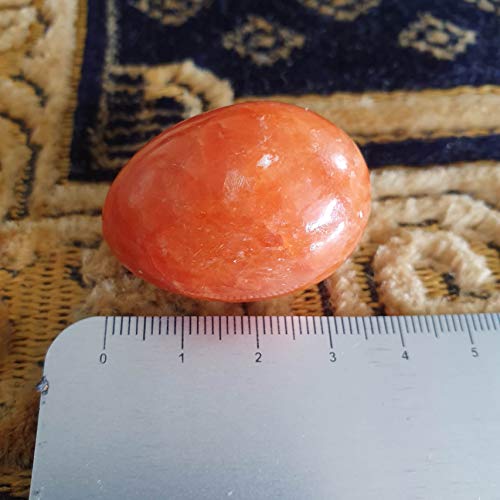 Yoni Egg - calcita Laranja - Pompoarismo Enegético