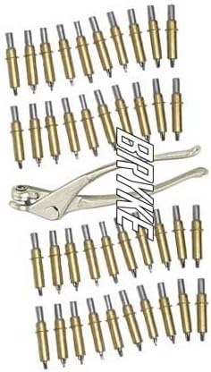 Bryke Racing Clecos 40pk 3/16" Cleco Fasteners with Cleco Pliers IMCA, Modified, Aviation New
