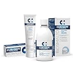 Kit Biosmalto Protezione Carie Curasept | Dentifricio 75ml + Collutorio 300ml | Remineralizzazione Smalto, Prevenzione Abrasione ed Erosione, Igiene Orale Efficace