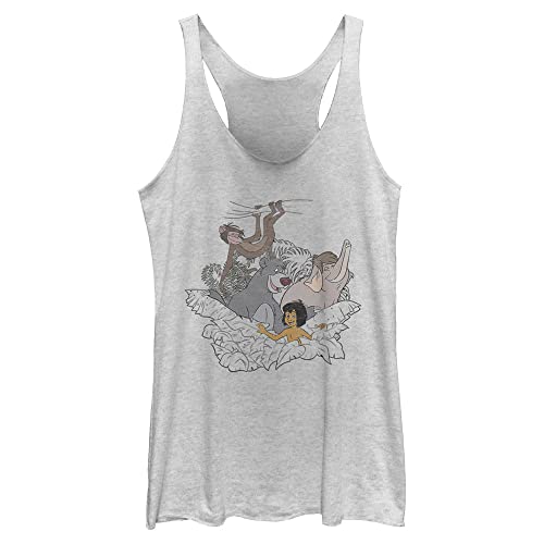 Débardeur dos nageur Disney Jungle Book Dsjb0003dsc blanc L pour femme