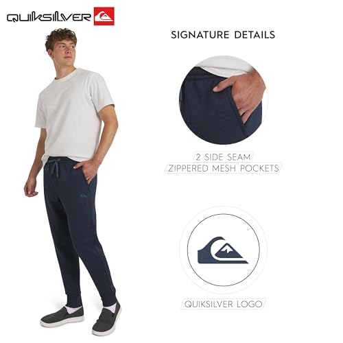 Jogger pants Quiksilver Regular Fit Active Performance en maille jacquard lourde - 6