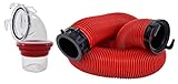 Valterra D04-0114 RV EZ Coupler Bayonet Sewer Kit with 10' Hose