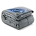 Produktbild Genius eazzzy Gewichtsdecke 155x220 cm 8kg - Therapiedecke mit Glasperlen für Erwachsene gegen Schlafstörung Anti Stress - Bettwäsche schwer Weighted Blanket besseres Schlafen