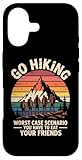 Go Hiking Worst Case Scenario Eat Your Friends Case for iPhone 17