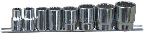 Whitworth Socket Set 8 Pieces 1/2