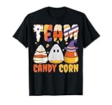 Photo Gallery team candy corn – spooky halloween costume da uomo e donna maglietta Photo Gallery team candy corn – spooky halloween costume da uomo e donna maglietta