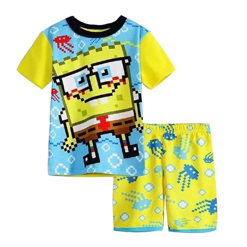 [����] �����p�W���} �j�̎q �L�b�Y �㉺�Z�b�g ���� �ȑf�� ���킢�� ���[���E�F�A �q���p �Q���� �t�� ���K 90-130cm (JP, �����T�C�Y, 110, ��)