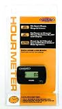 Hardline Products USA Inductive Hour Meter for All Gasoline Engines – Waterproof Maintenance Gauge for...