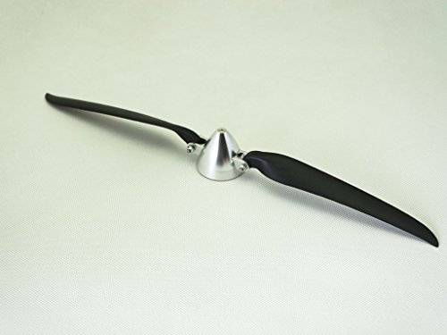 Hélice plegable que evita roturas en aterrizajes de aviones RC con eje de motor φ4.0