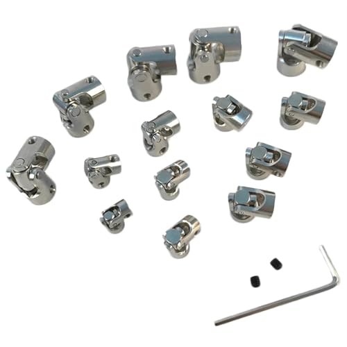 Accouplement de cardan universel en métal 4mm-5mm pour arbre de moteur - 4