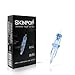 10 Cartucce Aghi Per Tattoo ECO, Sterili E In Acciaio Chirurgico 316L - Aghi Per Tatuaggi Anti-Vibrazione - 100% Compatibili Con Macchine Tattoo Filo/Wireless (12 - (0,35mm), 7 Aghi - Round Liner) immagine