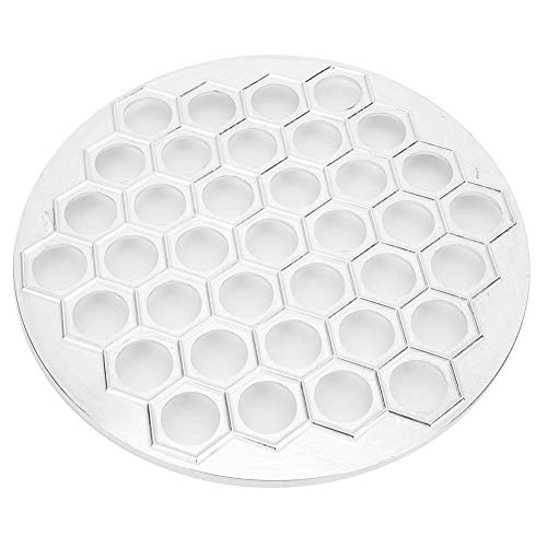 Atyhao Dumpling Mould, Household DIY Aluminum Alloy Dumpling Mould Tools Dumplings Maker Kitchen Utensils Silver