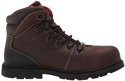 FSI FOOTWEAR SPECIALTIES INTERNATIONAL Men's 6" Leather Carbon Comp Toe Waterproof EH Slip Resistant Boot, Brown, 11.5 XX-Wide | Image 5