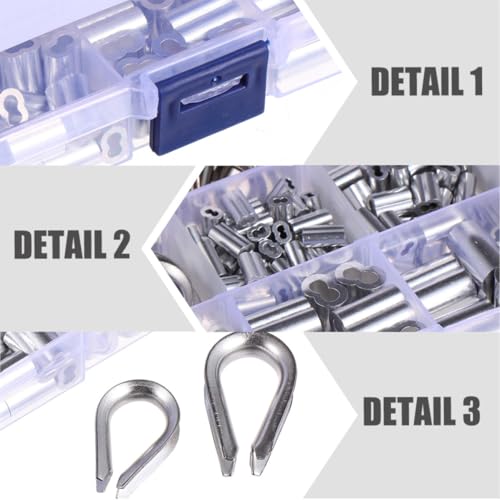 Bucle de engarce de doble cañón para transporte de cables y orden en el taller de bricolaje 7