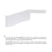 Tirador puerta Frigorifico BLANCO Distancia entre agujeros mínimo 9.5 cm. Mäximo 17...