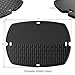 Q1200 Griddle Replacement for Weber Q1000 Grill Parts Weber Q Q1200 Q120 Q100 Q140 Q1400 Griddle Inserts 7582 6558 Full Size Grates Baby Q Replacement Flat Top Plates Cooking Grid Accessories