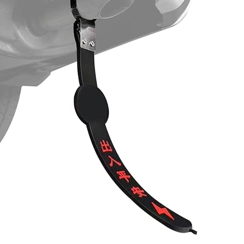 Yirdapall 自動 静電気除去 アースベルト アース線 静電ベルト キャンセラー 線 ストラップ 汎用 マフラー サイレンサー 取付 ドレスアップ 黒 (セダン)