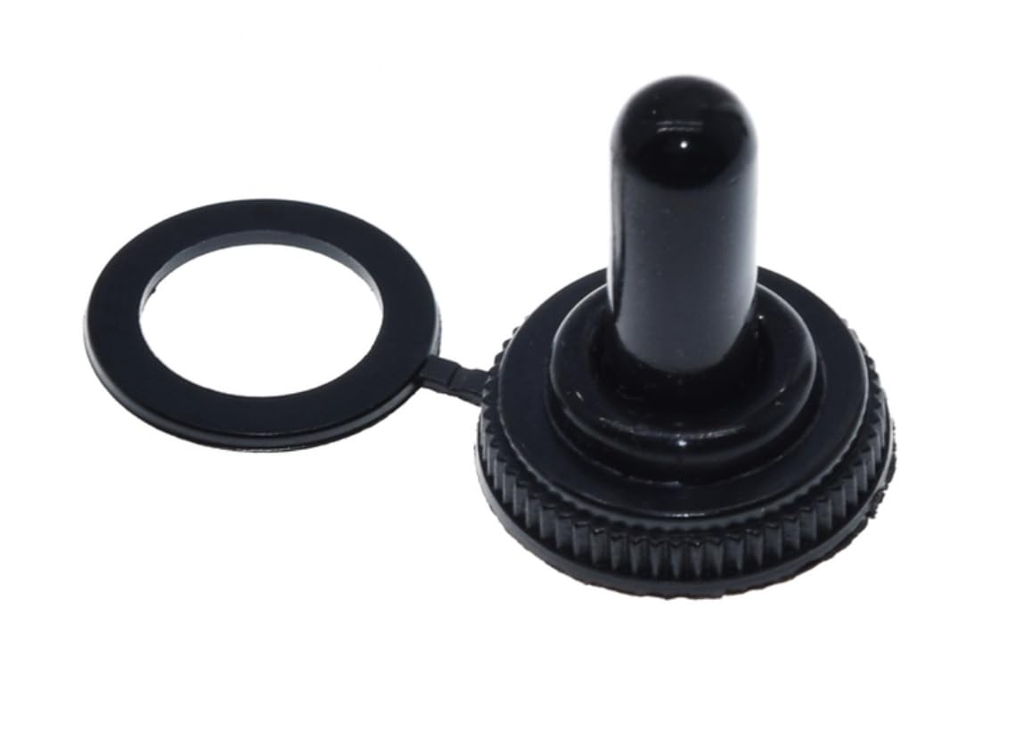 Cappuccio In Gomma Per Interruttore A Levetta - Impermeabile Per Diametro 12mm - Foto 7