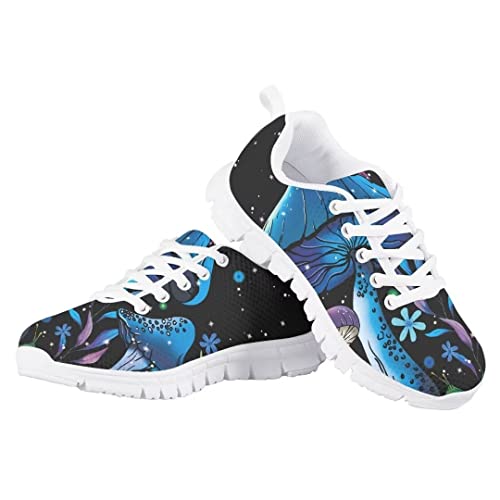 Pinupub Kids Lace-up Sneakers Novelty Print Running Walking Basketball Casual Tennis Sports Shoes4
