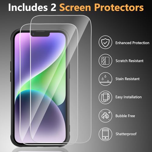 Coque iPhone 15 Plus magnétique antichoc avec verre de protection - 3