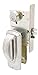 TownSteel MRX-A-30-LH Mortise Lock with Ligature Resistant Arch Trim, Grade 1, Institutional Function, Left Handed, Satin Stainless Steel