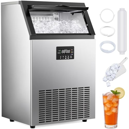 Mojgar Commercial Ice Maker Machine 200Lbs24H 50Lb Review: Simplicity Meets Power