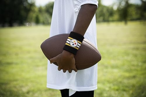 Image of For Bare Feet NFL Officially Licensed Team Logo Headband & Wristband Combo Pack Team Color OSFM