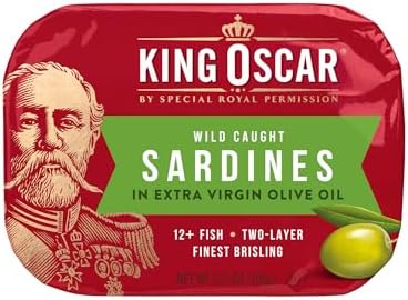 King Oscar Sardines Extra Virgin Olive Oil, 3.75-Ounce Cans (Pack of 12) - 2