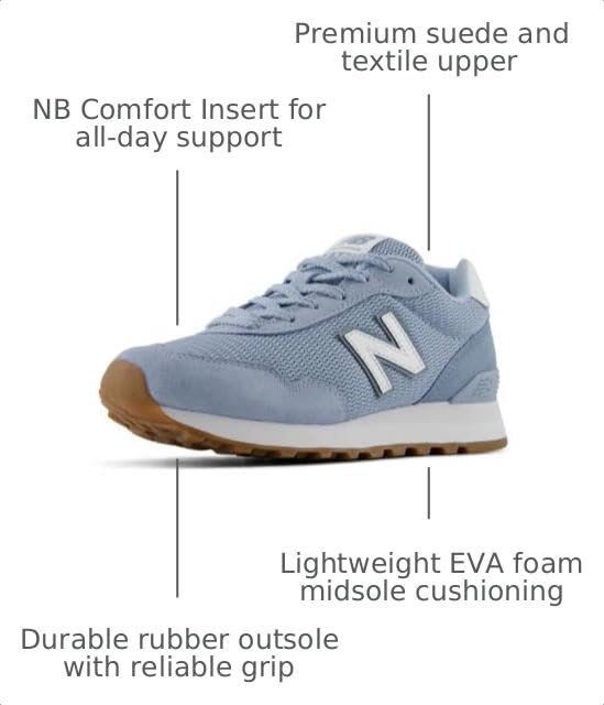 Image of New Balance Women's 515 Sneaker | Casual Shoes