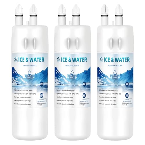 W10295370A Water Filter for Every-drop Filter 1 W102953 70A Fit Whirl-pool 9081 WRS321SDHZ13 WRS588FIHZ04 WRS325FDAM04 WHR1RXD1 WRS321SDHZ08 WRS325SDHZ13 WRS325SDHZ08 WRS325SDHZ 3PK