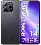 FOSSiBOT S2 Android 14 Smartphone, mobiele telefoon zonder abonnement, 20 GB + 256 GB/1 TB, 6,72 inch FHD+ display smartphone