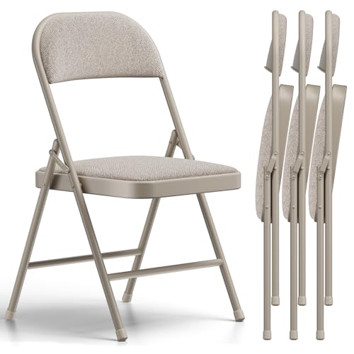 MAKE CHANGES 4 Pack Fabric Chairs