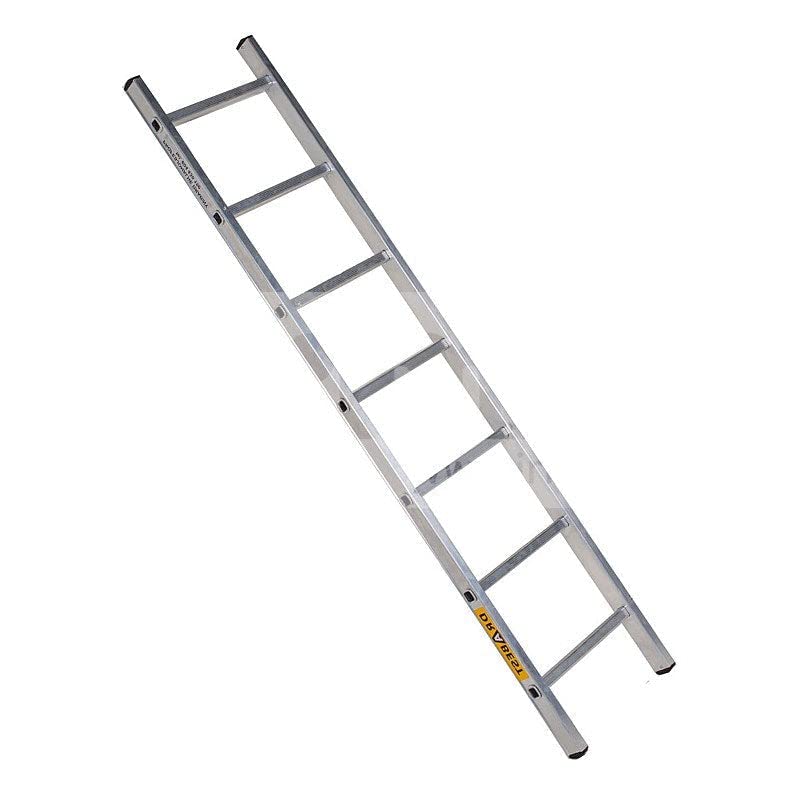 Echelle Aluminium Simple 1x 5 marches Hauteur 1,43 m