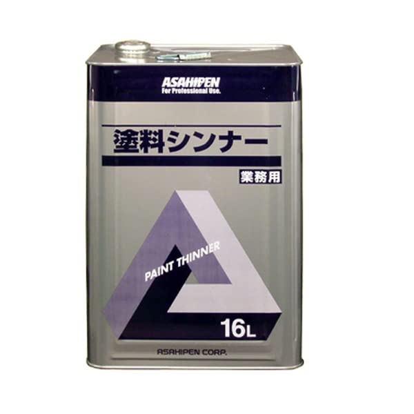 Amazon | アサヒペン 塗料シンナー 16L ペイントうすめ液 業務用 大
