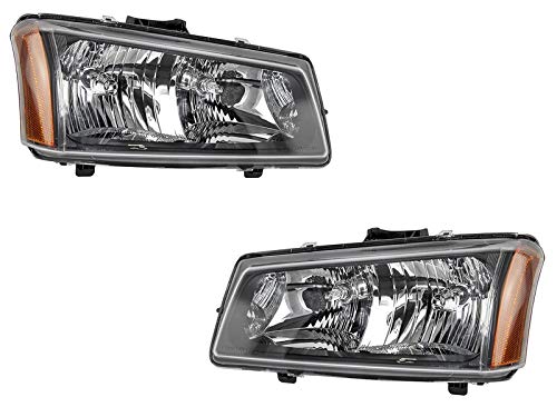 New Headlight Replacement For Chevy Silverado 1500 2500 3500 Hd 03 04 Pickup Head Lamp Pair
