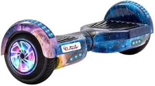 Pulseboard Electric Hoverboard Scooter, 6.5 Inch Self-Balancing Board with LED Lights, Galaxy, for Kids and Adults Price In India