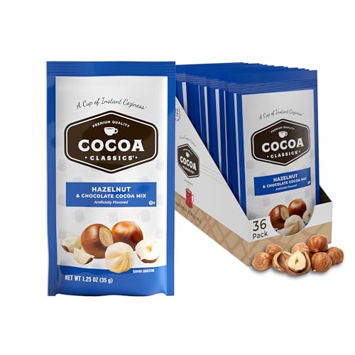 Cocoa Classics Hazelnut Cocoa Mix, Hot Chocolate, Made with Nonfa...