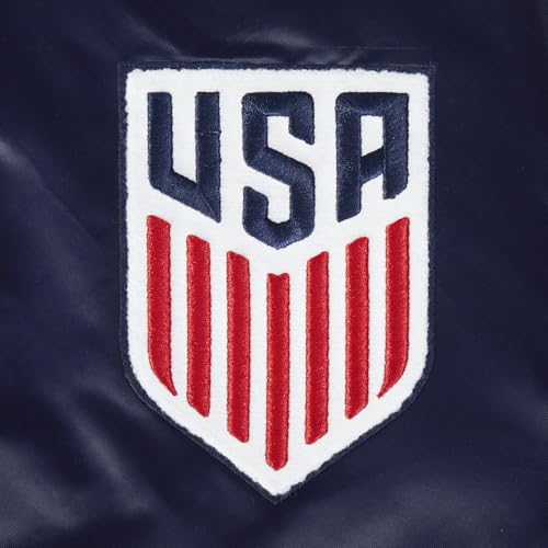 Image of Pro Standard National Teams mens Mens Usmnt Classic Chenille Satin Jacket