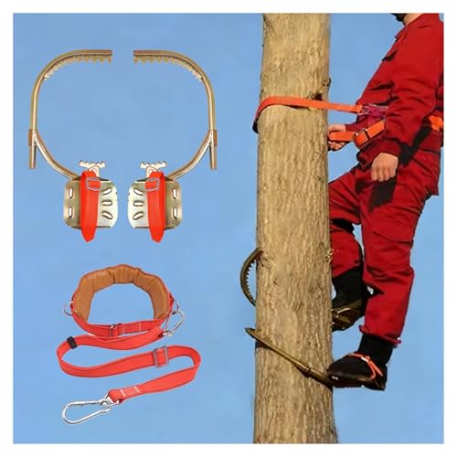 Griffe elagage kit pointes escalade arbre harnais corde pedale